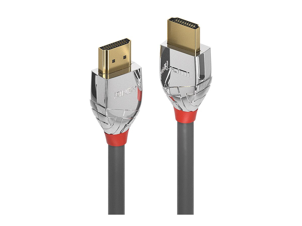 LINDY 0,5m High Speed HDMI Kabel Cromo Line Kabel mit Ethernet - Vorderansicht