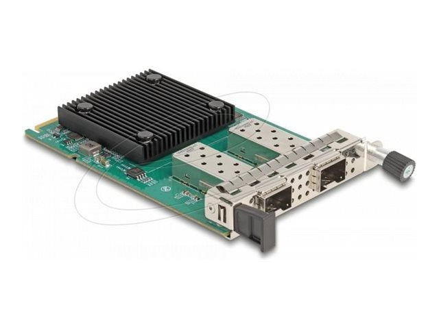 DELOCK OCP 3.0 Karte zu 2 x SFP+ 10 Gigabit LAN - Vorderansicht