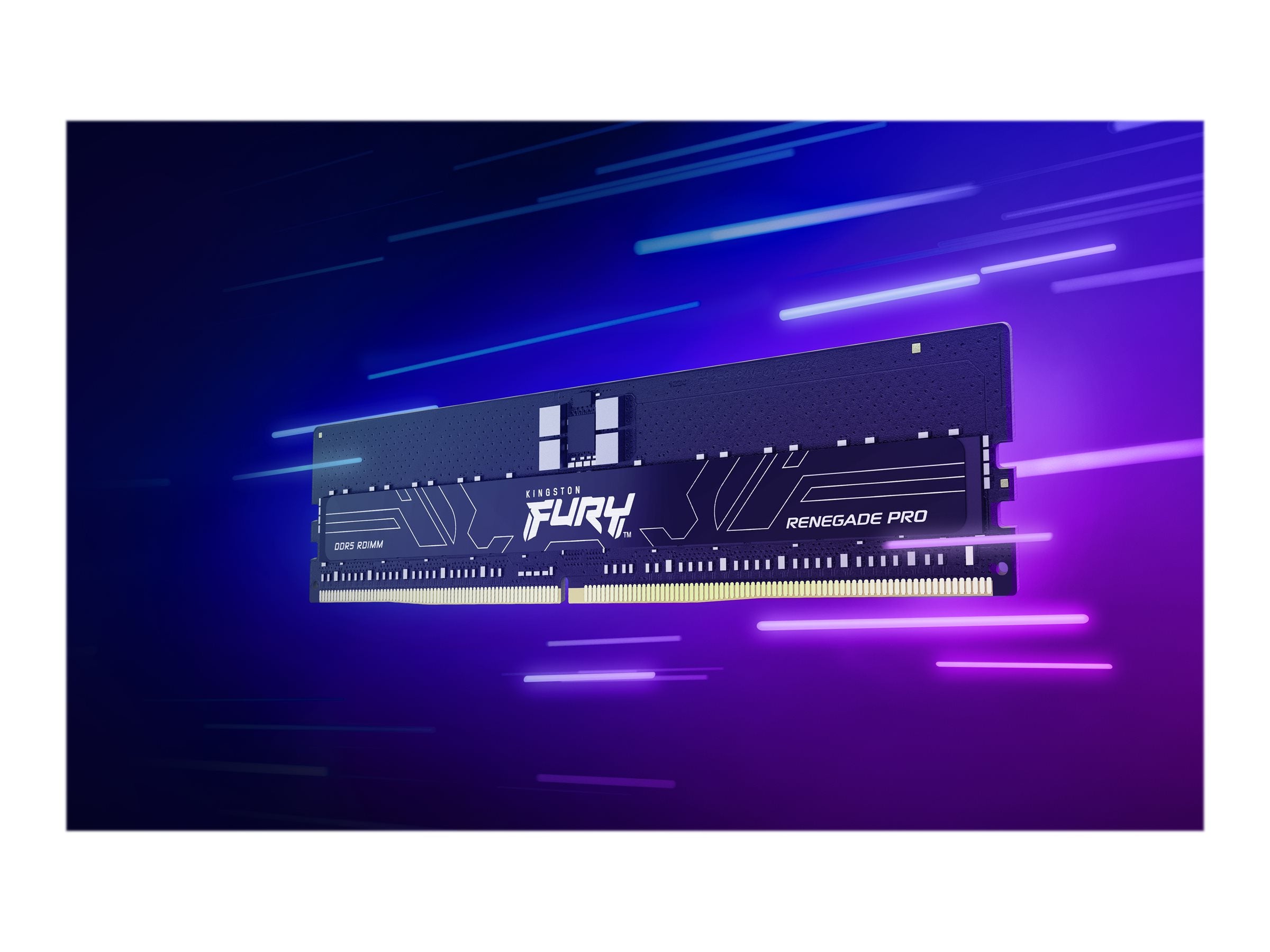 KINGSTON FURY Renegade Pro 256GB DIMM 5600MT/s DDR5 ECC Reg CL36 Kit of 8 XMP Vorderansicht