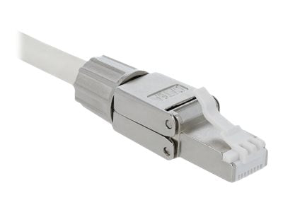 DELOCK RJ45 Stecker Cat.6A STP werkzeugfrei - Verpackung