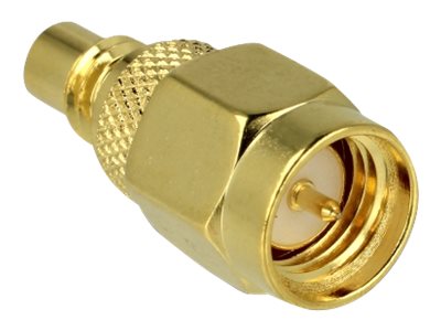 DELOCK Adapter SMC Buchse > SMA Stecker - Vorderansicht