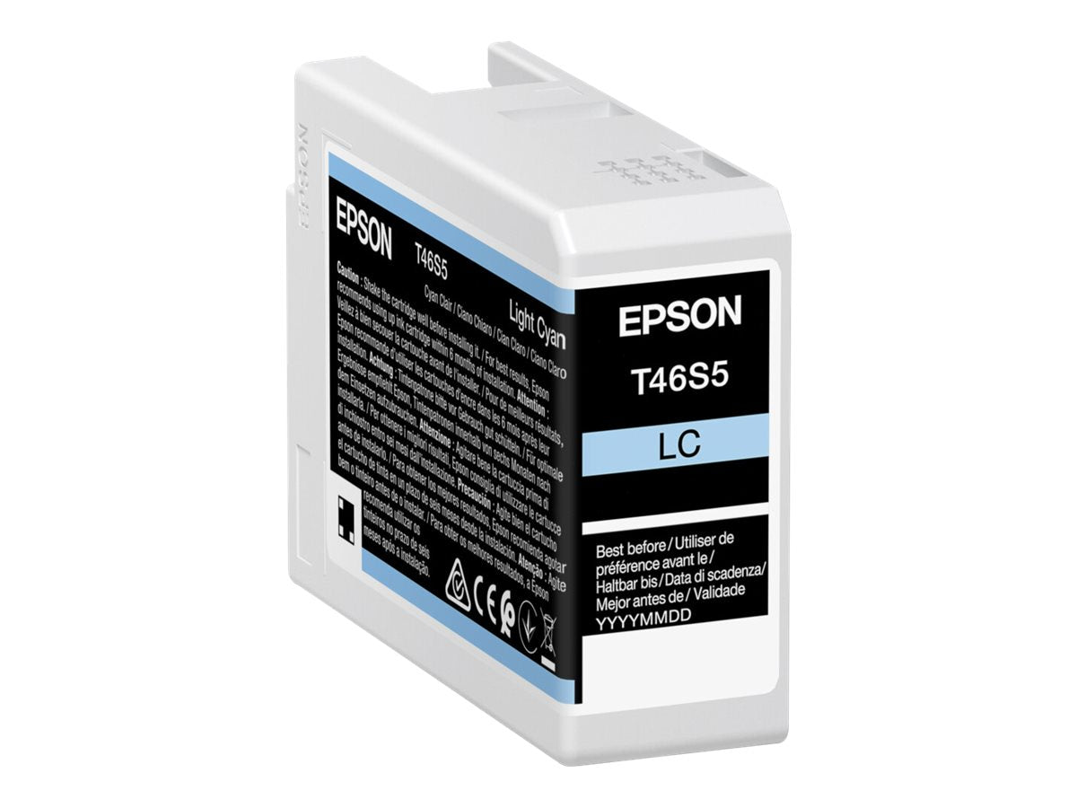 EPSON Singlepack Light Cyan T46S5 UltraChrome Pro 10 ink 26ml - Vorderansicht