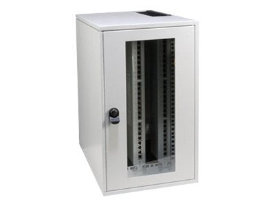 EFB 48,26cm 19Zoll 5HE vertikal Wandgehaeuse Vorderansicht