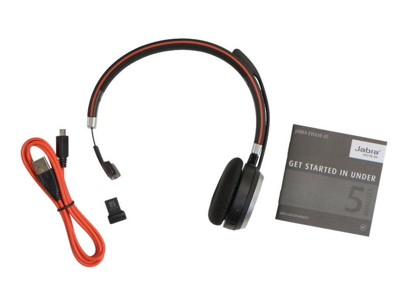 JABRA Evolve 30 II Mono Headset on-ear replacement wired 3.5 mm jack