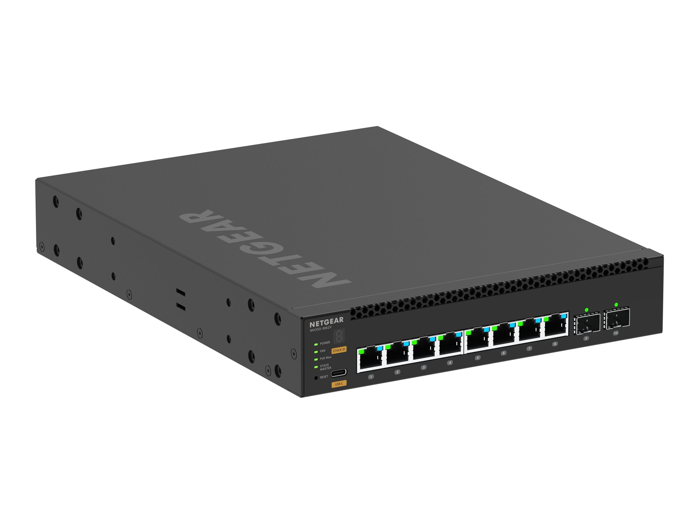 NETGEAR M4350-8M2V Managed Switch MSM4310 Vorderansicht
