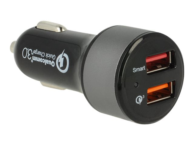 NAVILOCK Kfz Ladeadapter 2 x USB Typ-A Vorderansicht