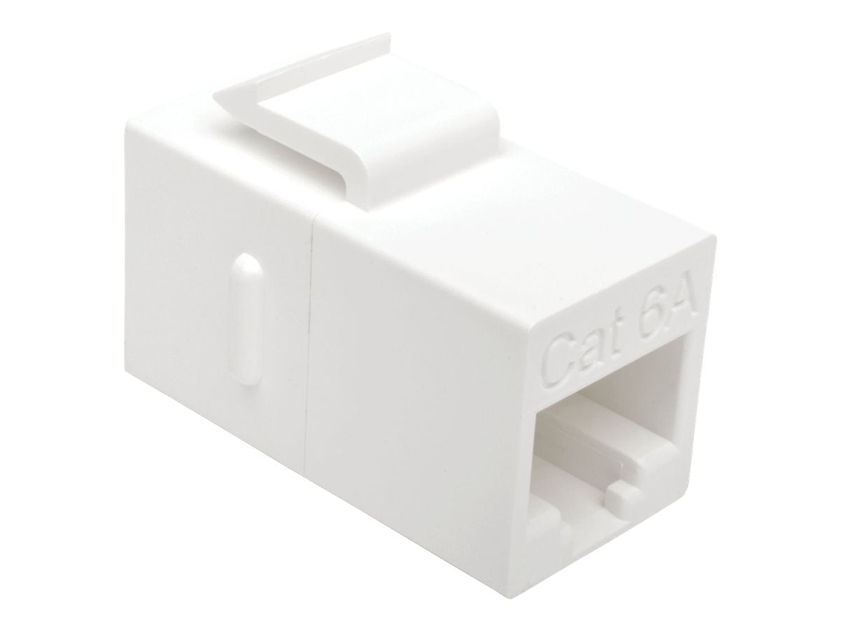 EATON Tripp Lite Cat6a Snap In Coupler RJ45 F/F Vorderansicht
