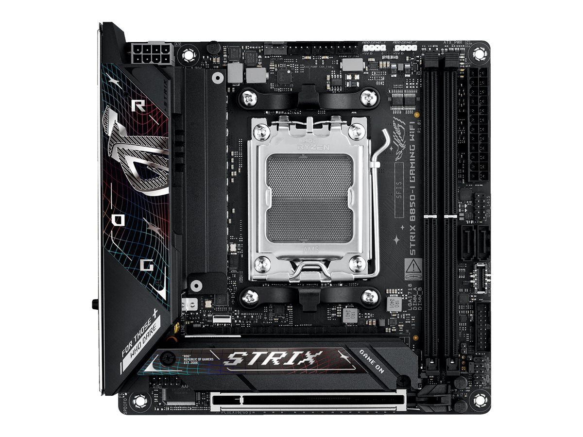ASUS ROG STRIX B850-I GAMING WIFI Motherboard Vorderansicht