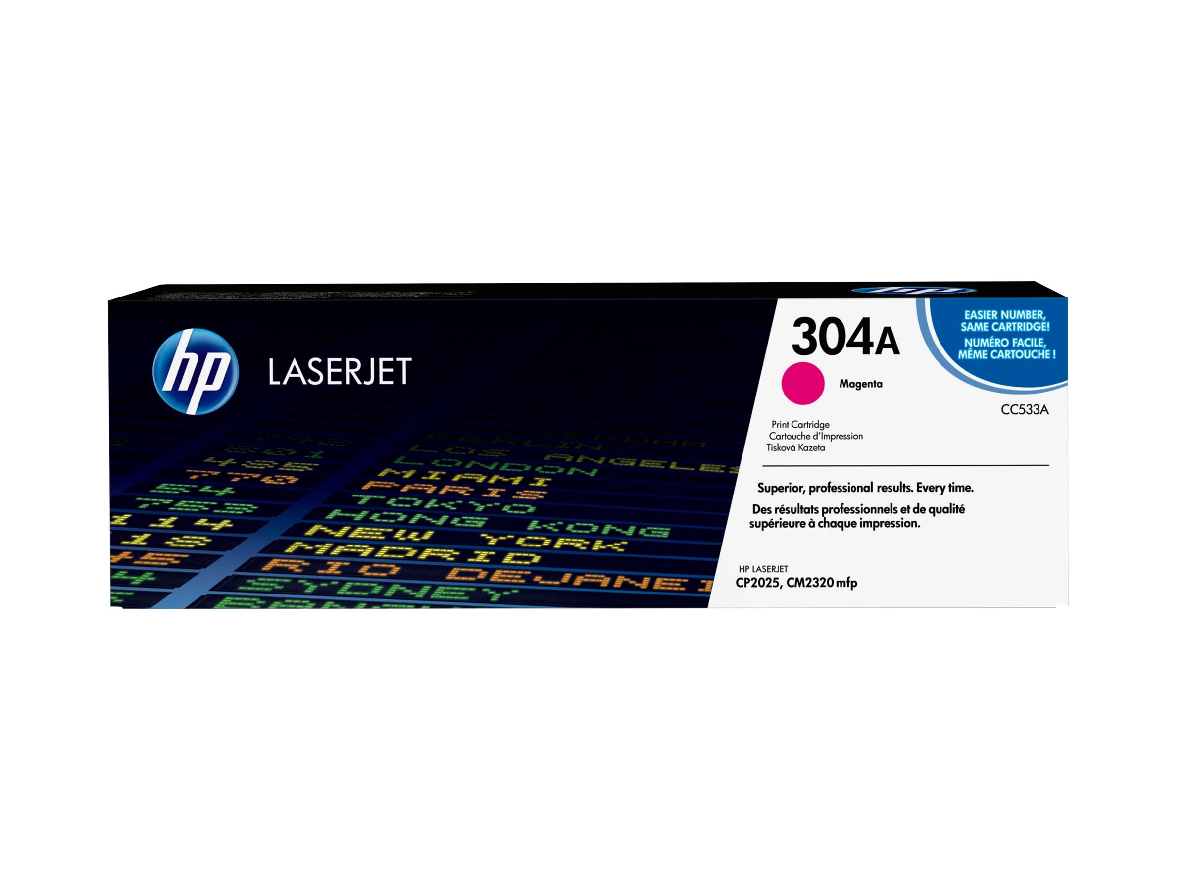 HP 304A Tonerpatrone Verpackung