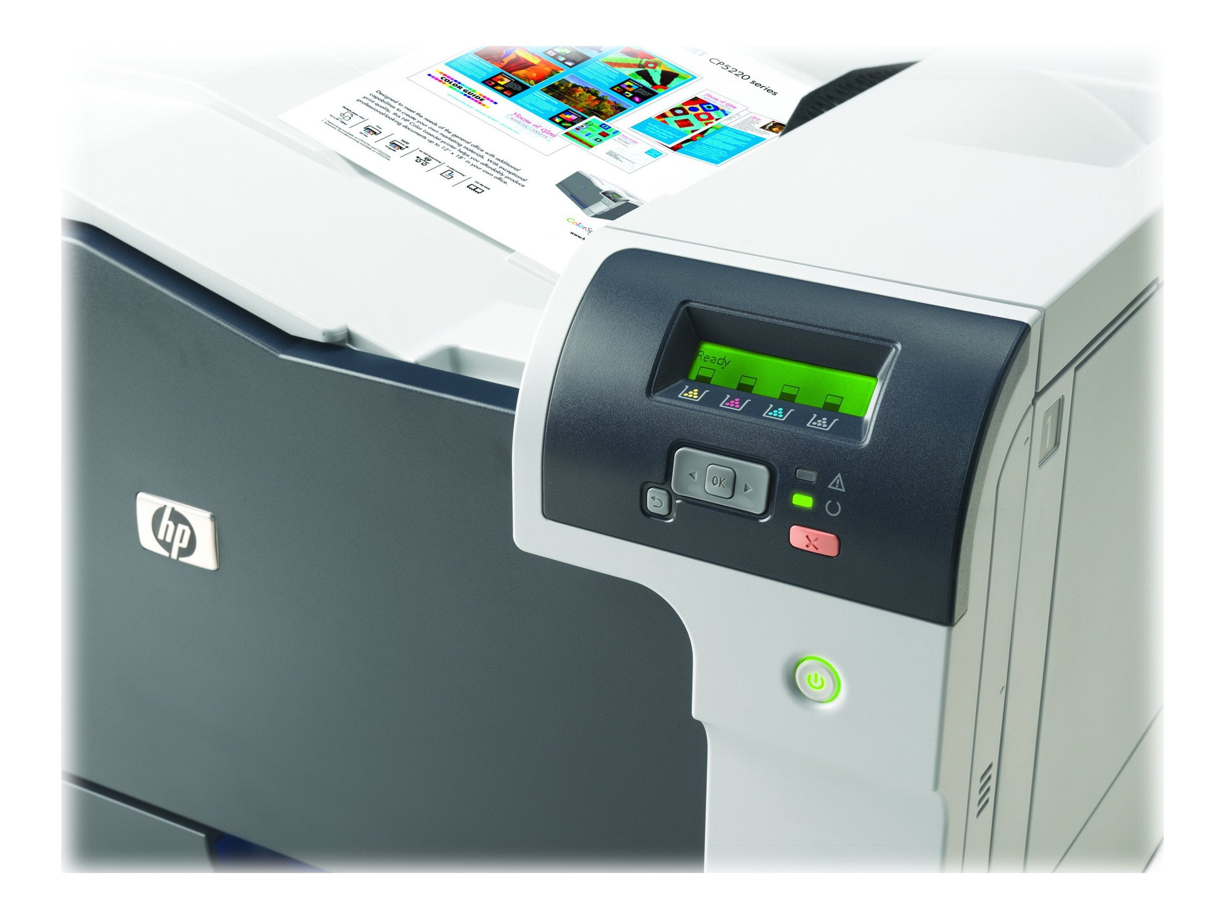 HP ColorLaserJet CP5225N A3 Drucker Vorderansicht