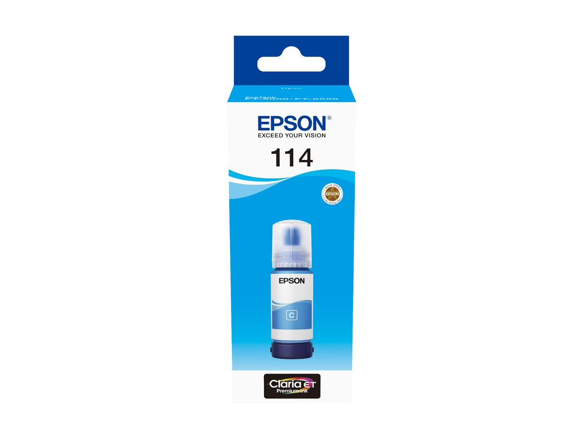EPSON 1LB 114 EcoTank Cyan Nachfülltinte Detailansicht