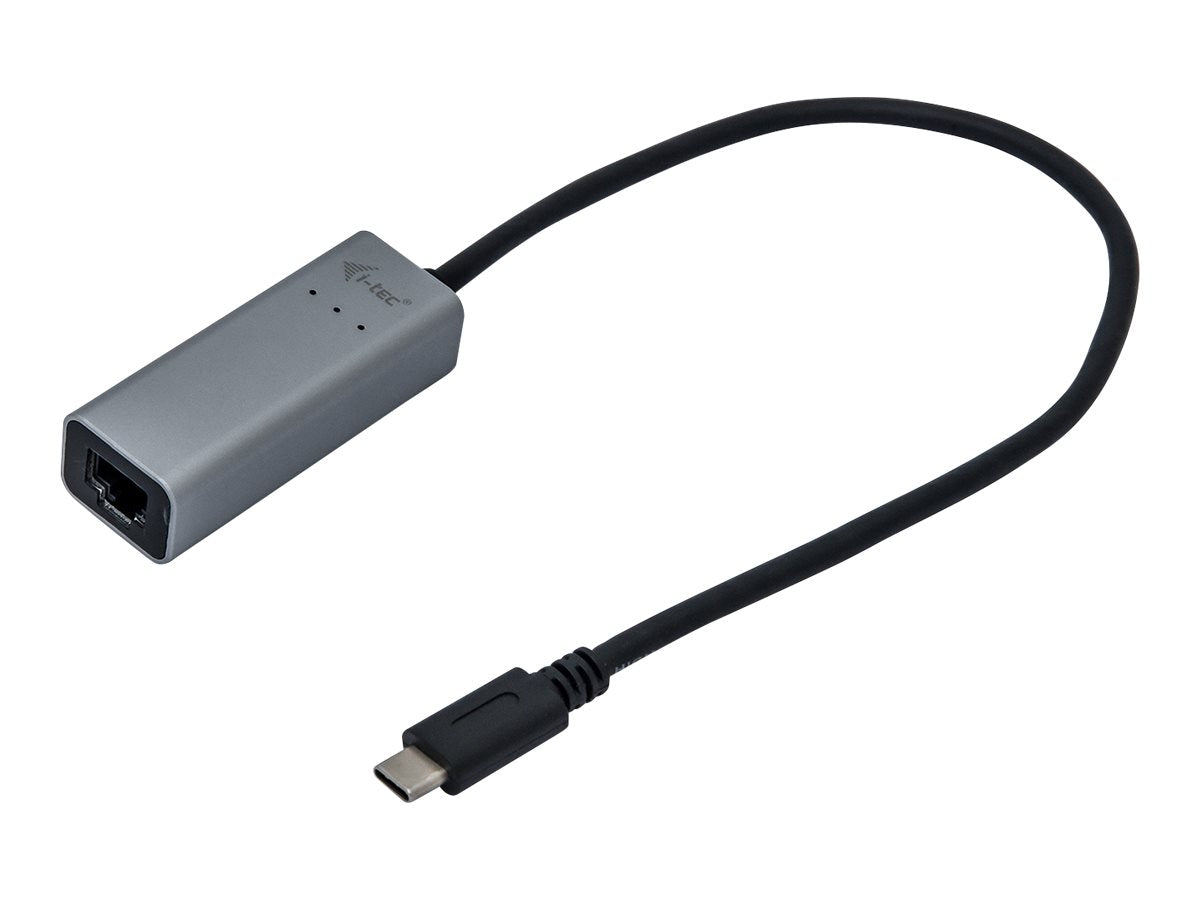 I-TEC USB-C Metal Gigabit Ethernet Adapter Anschlussansicht