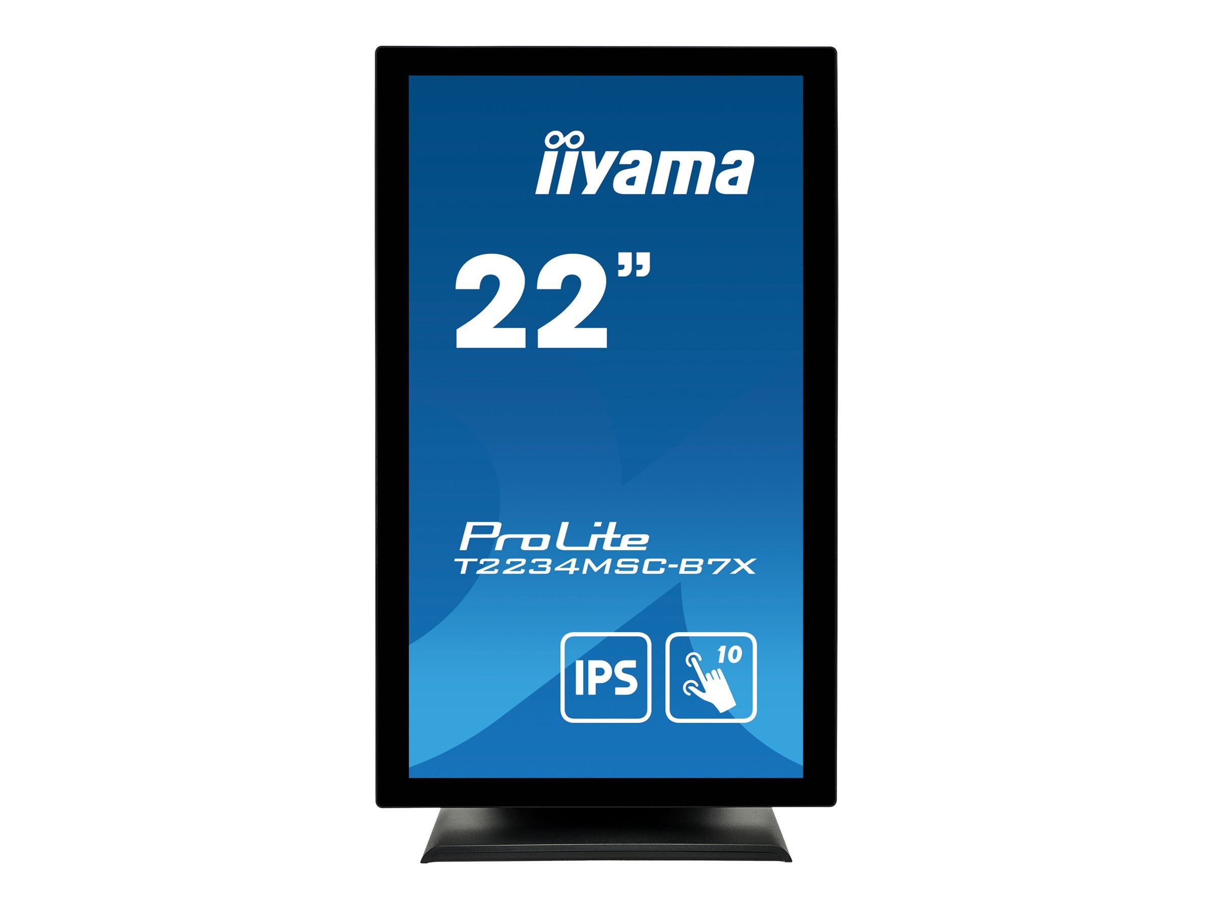 IIYAMA T2234MSC-B7X Monitor Seitenansicht