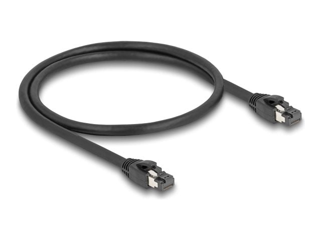 DELOCK RJ45 Netzwerkkabel Cat.8.1 S/FTP 50cm Vorderansicht