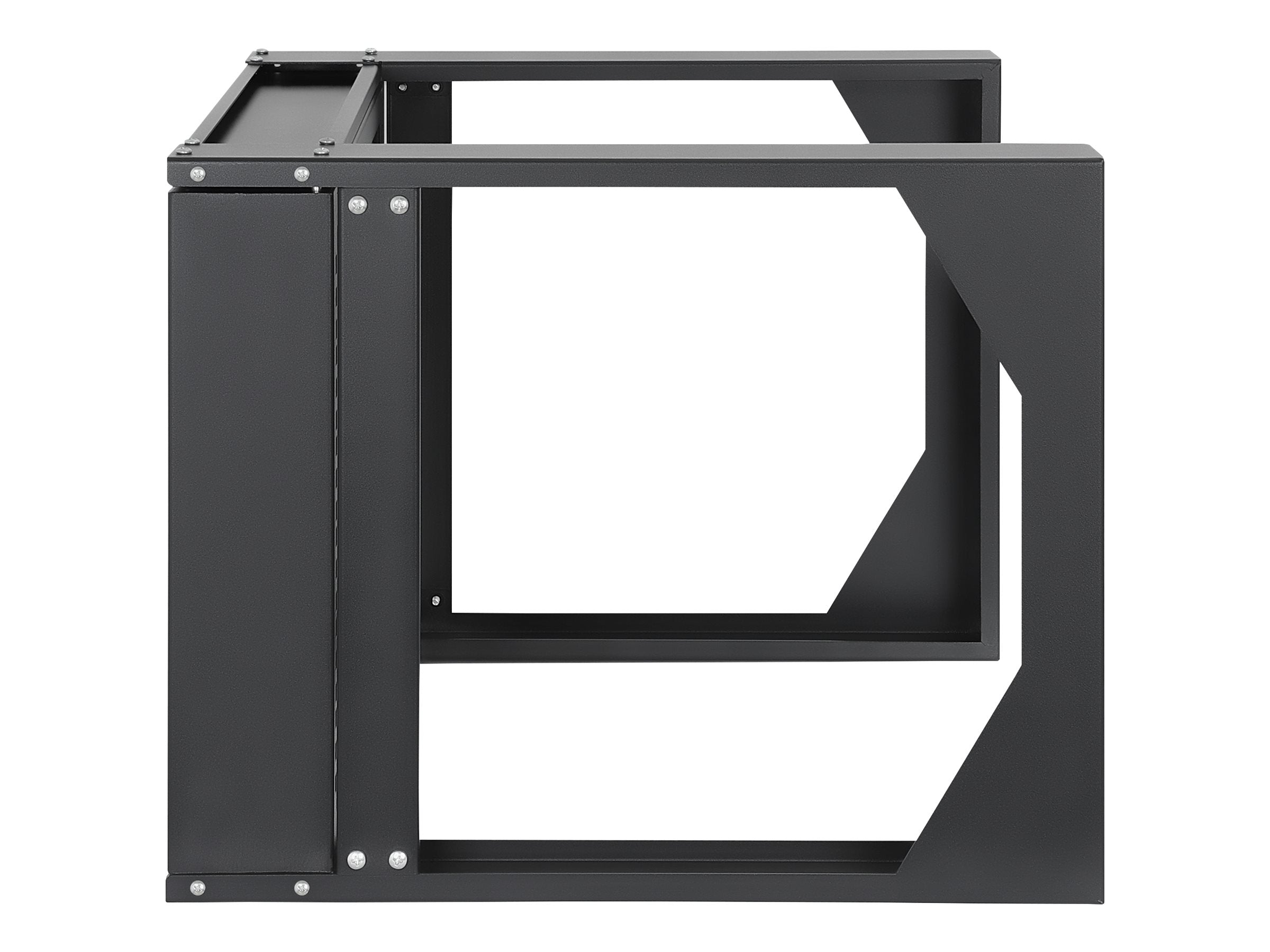INTELLINET 48,3cm 19Z Laborgestell zur Wandmontage - Vorderansicht