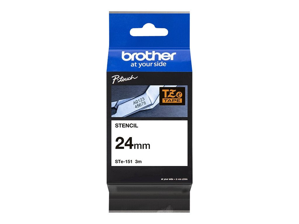 BROTHER STe-151 Schablonenband Anwendung auf Metall