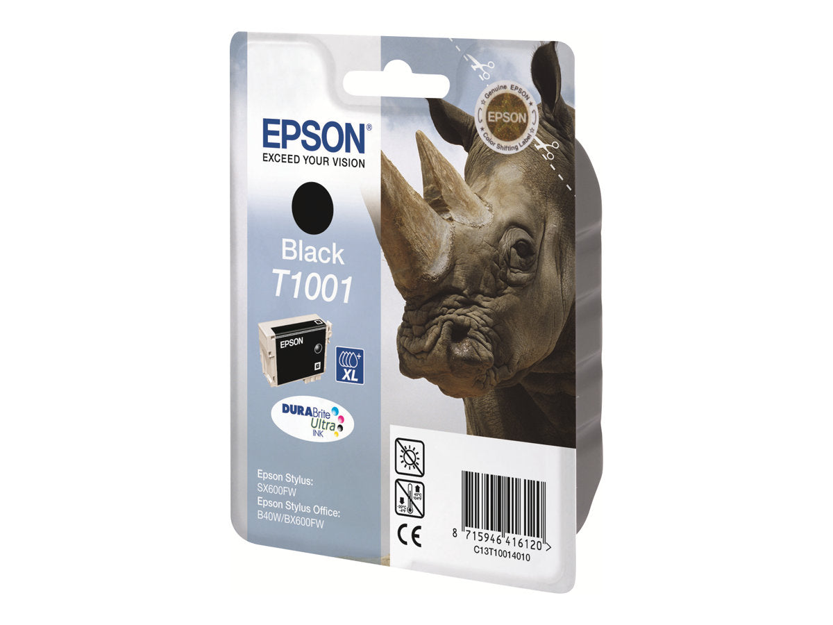 EPSON T1001 Tinte schwarz Verpackung