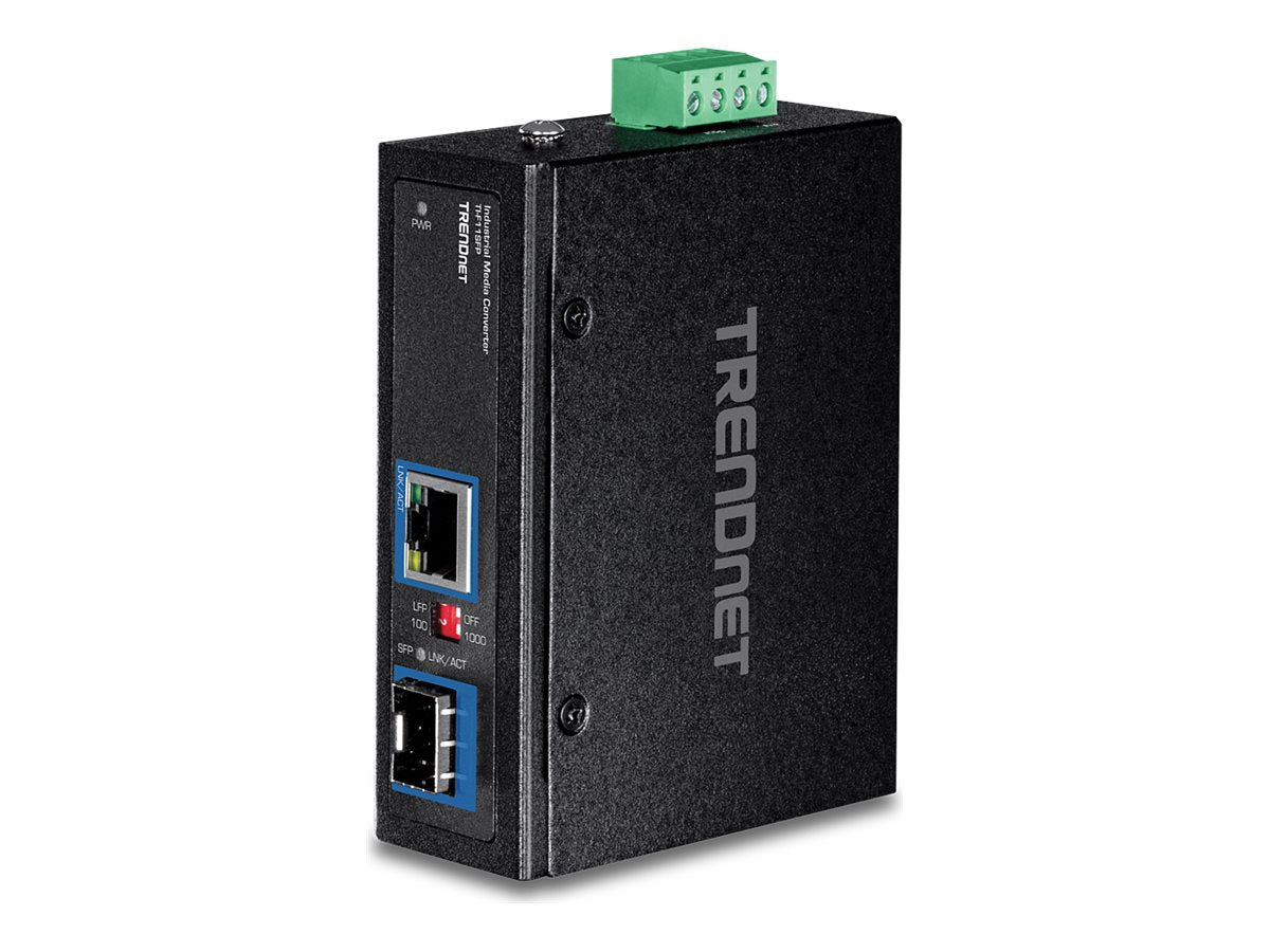 TRENDNET TI-F11SFP Medienkonverter Vorderansicht