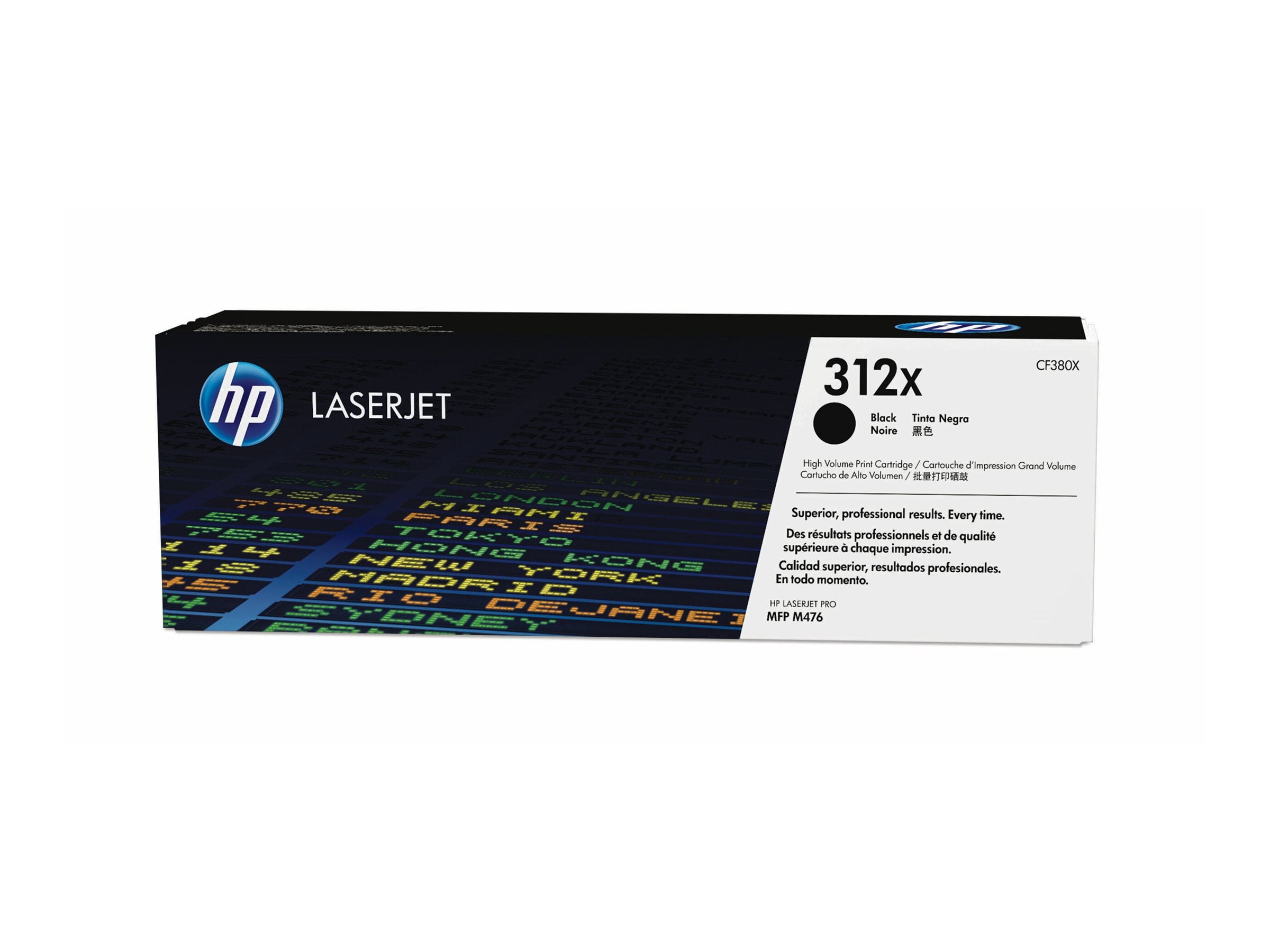 HP 312X Toner cartridge Seitenansicht