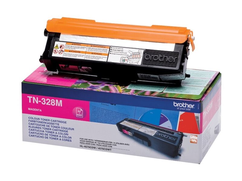BROTHER TN-328 Toner magenta Vorderansicht