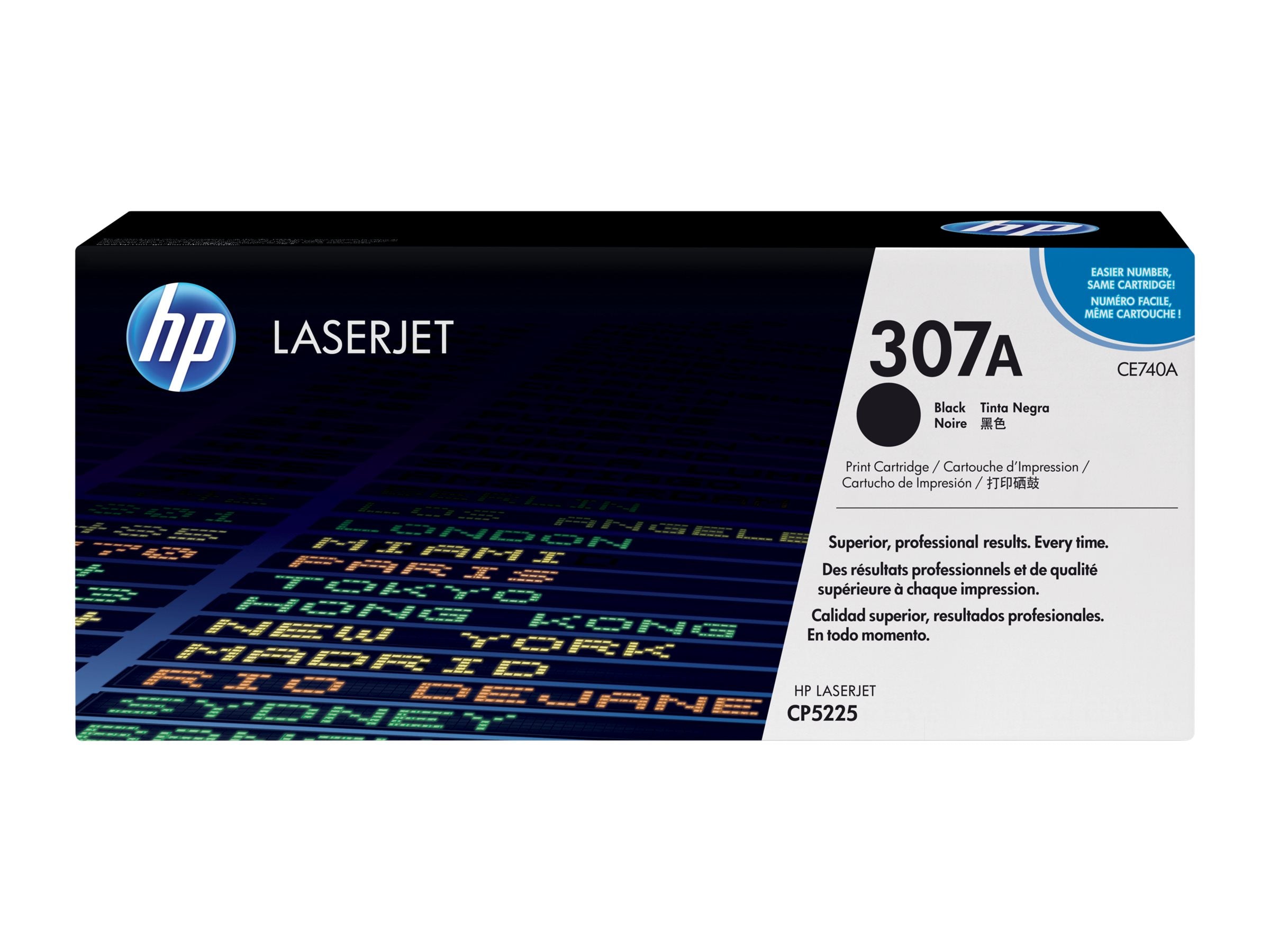 HP CE740A Tonerpatrone schwarz Detailansicht