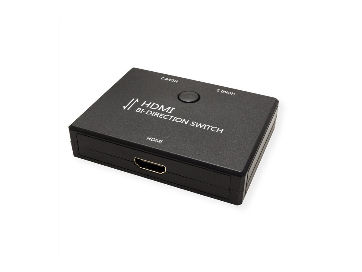 VALUE 4K HDMI Switch 2fach bidirektional - Vorderansicht