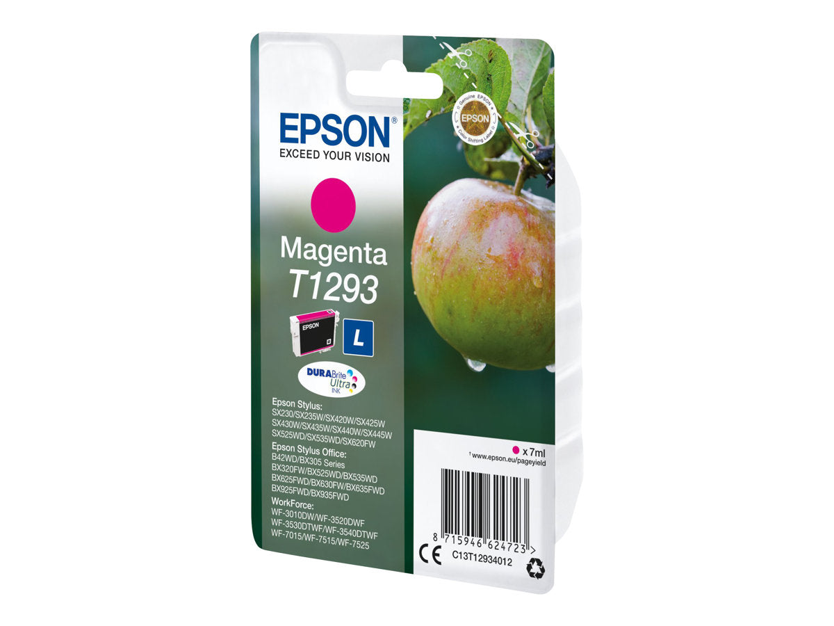 EPSON T1293 Tintenpatrone magenta Verpackung