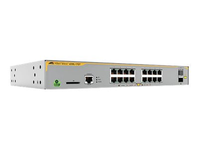 ALLIED 16-port 10/100/1000T port 1G SFP Switch Vorderansicht