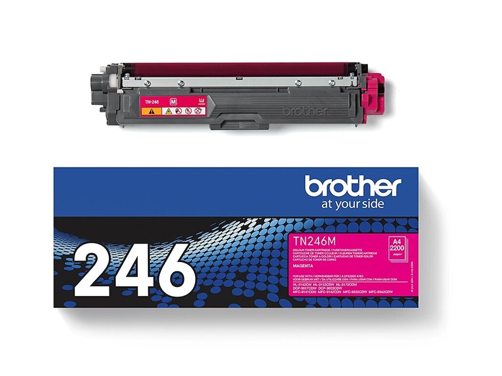 BROTHER TN246M Toner magenta Vorderansicht