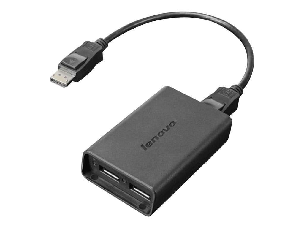 LENOVO DP to Dual-DP Adapter Vorderansicht