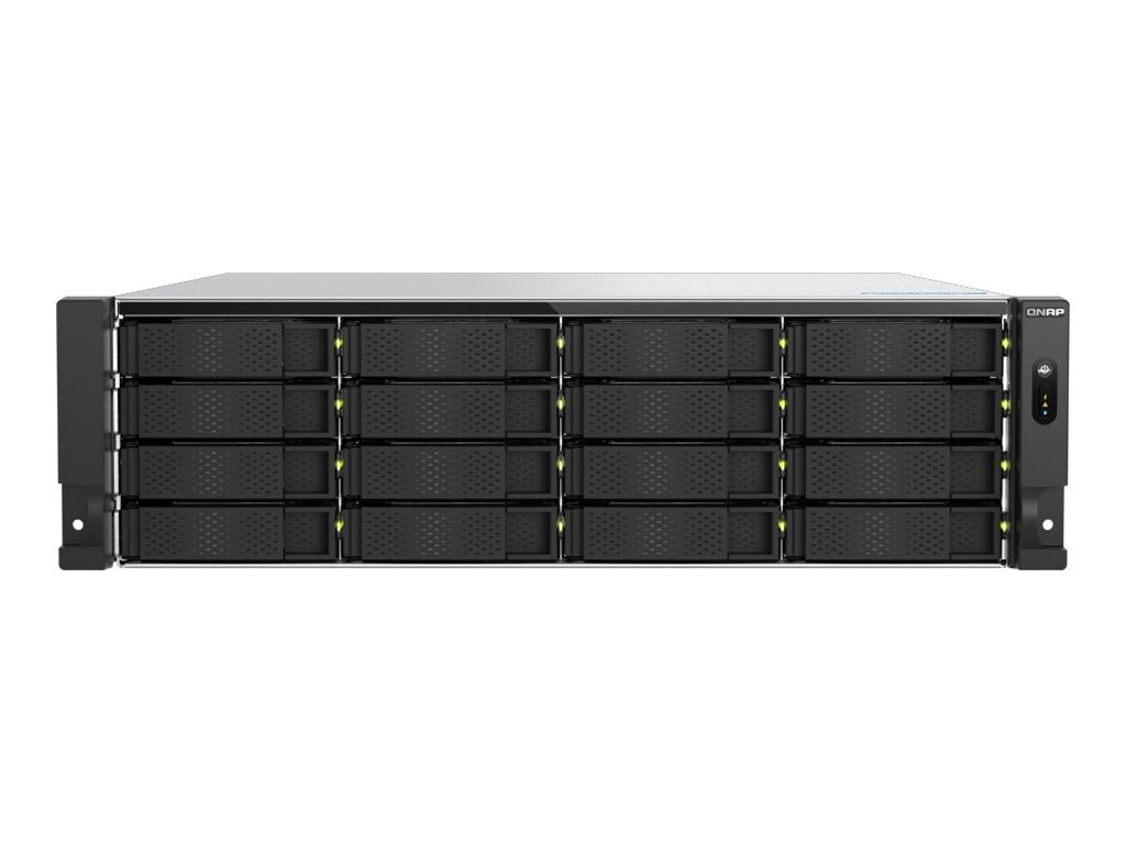 QNAP TS-h1677AXU-RP-R7-32G NAS-Server Vorderansicht