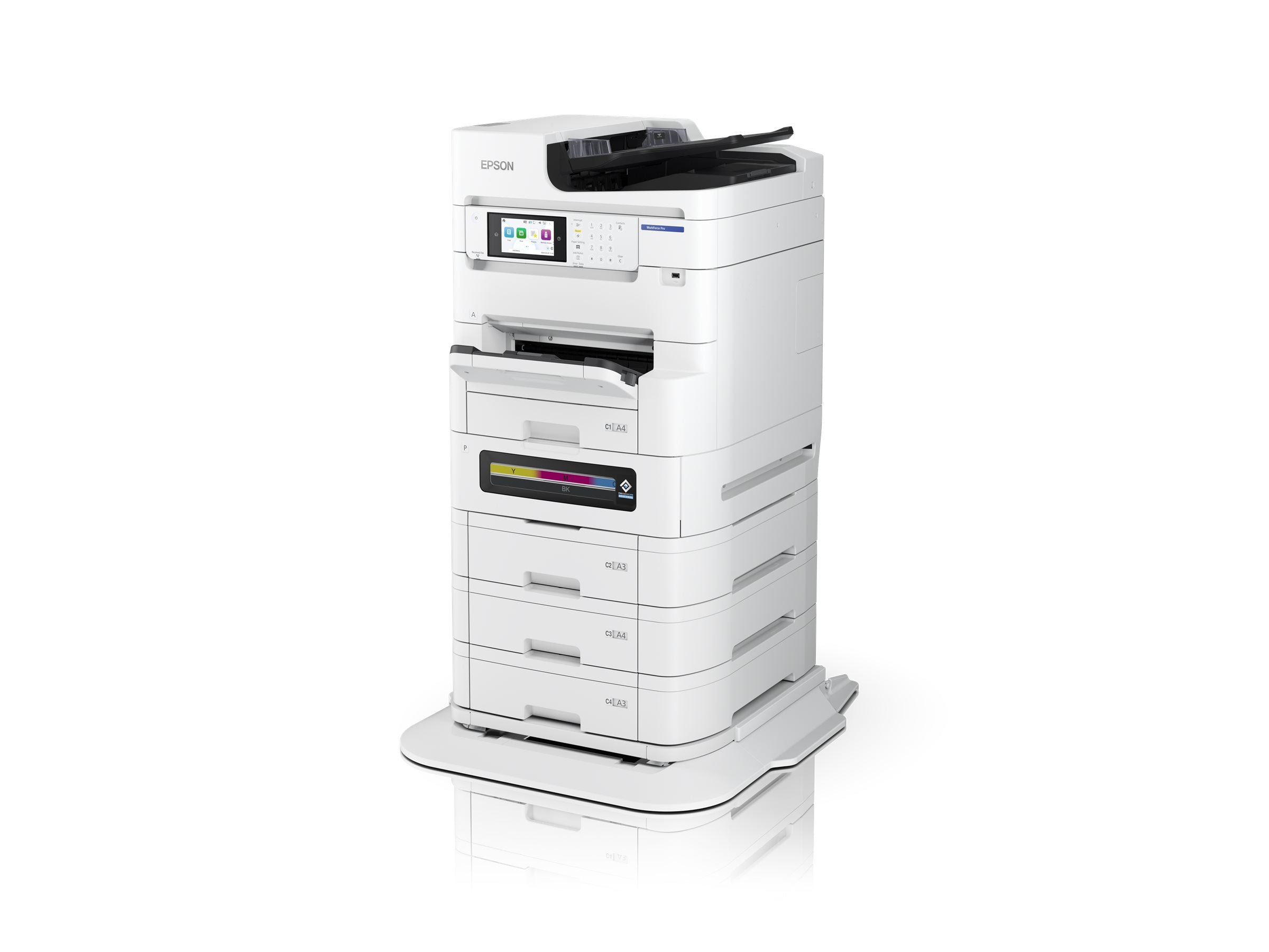 EPSON WorkForce Pro EM-C8101RDWF Seitenansicht