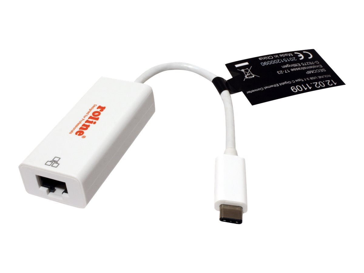 ROLINE USB 3.2 Gen 2 zu Gigabit Ethernet Konverter Verpackung