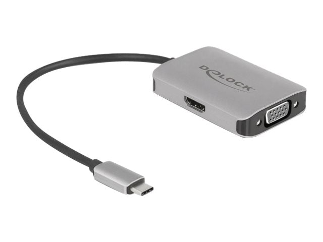 DELOCK USB Type-C Splitter Vorderansicht