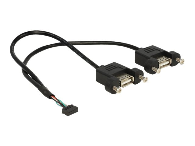 DELOCK Kabel USB 2.0 Pfostenbuchse 2,00 mm 10 Pin Verpackung