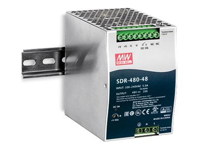 TRENDNET TI-S48048 AC-zu-DC DIN-Schienen-Netzteil