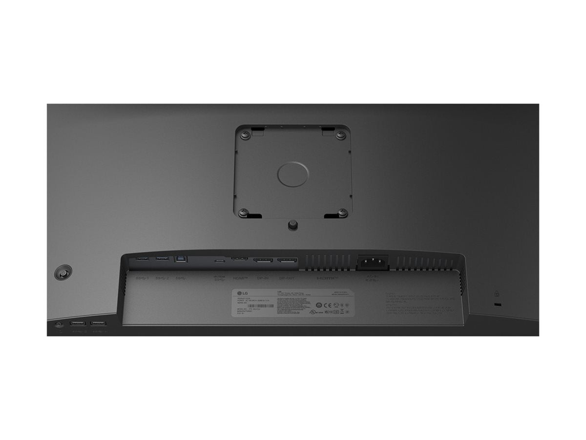LG 24BA650-B.AEU Monitor Detailansicht der Anschlüsse