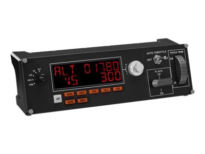 LOGITECH Multi Panel Flugsimulator-Instrumentenbrett - Detailansicht