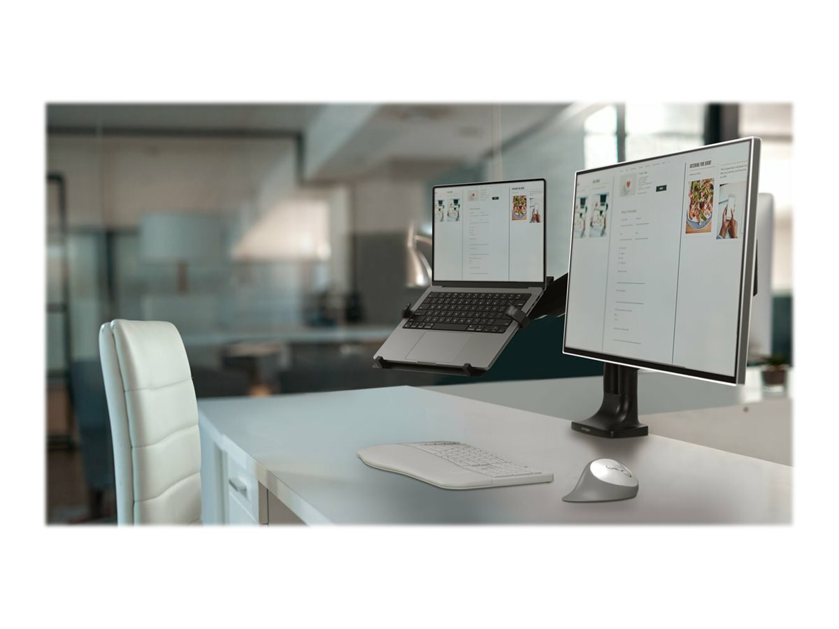KENSINGTON Laptop Holder VESA Mount Arms - Vorderansicht