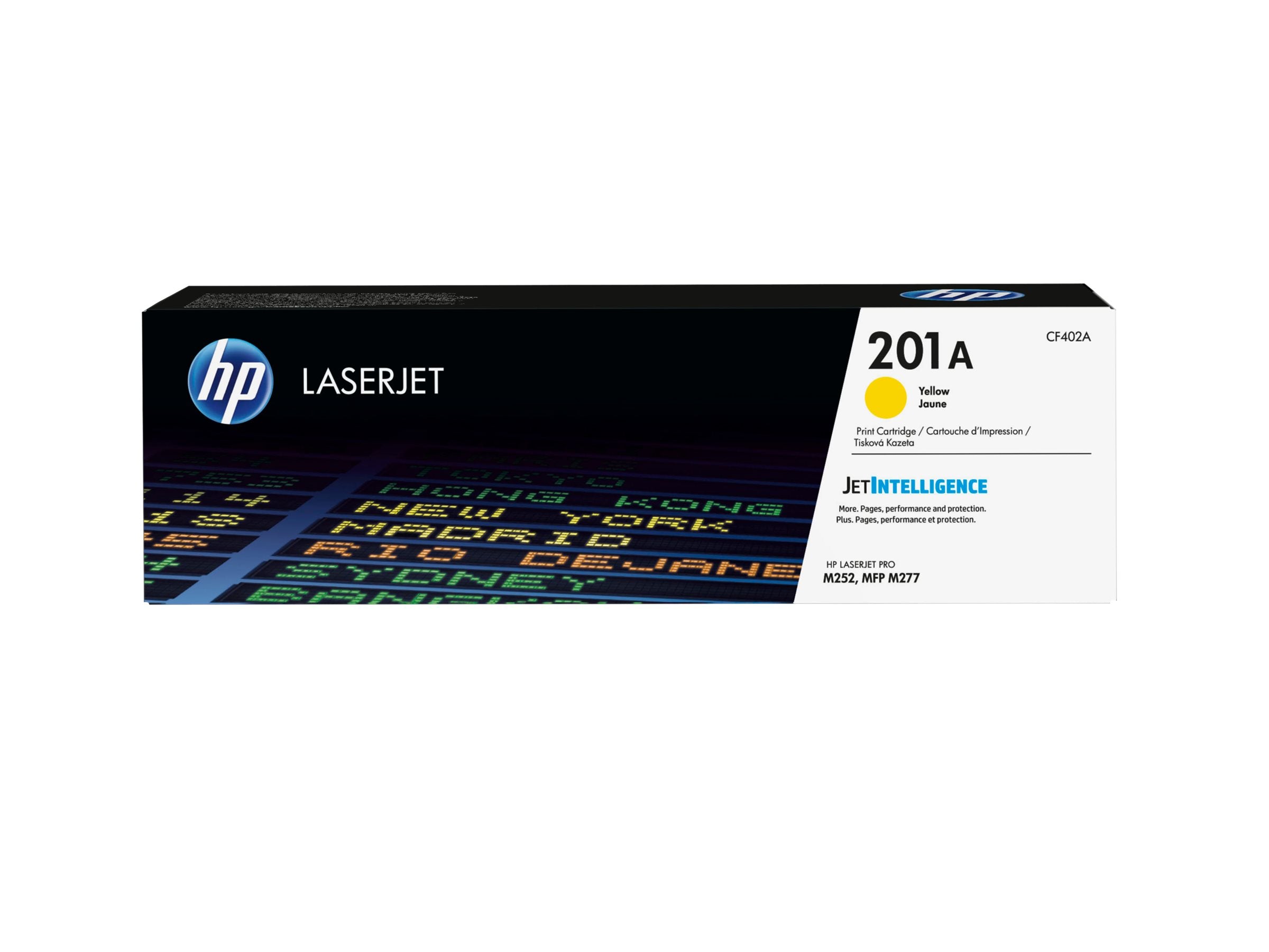 HP 201A Toner cartridge CF402A yellow Detailansicht