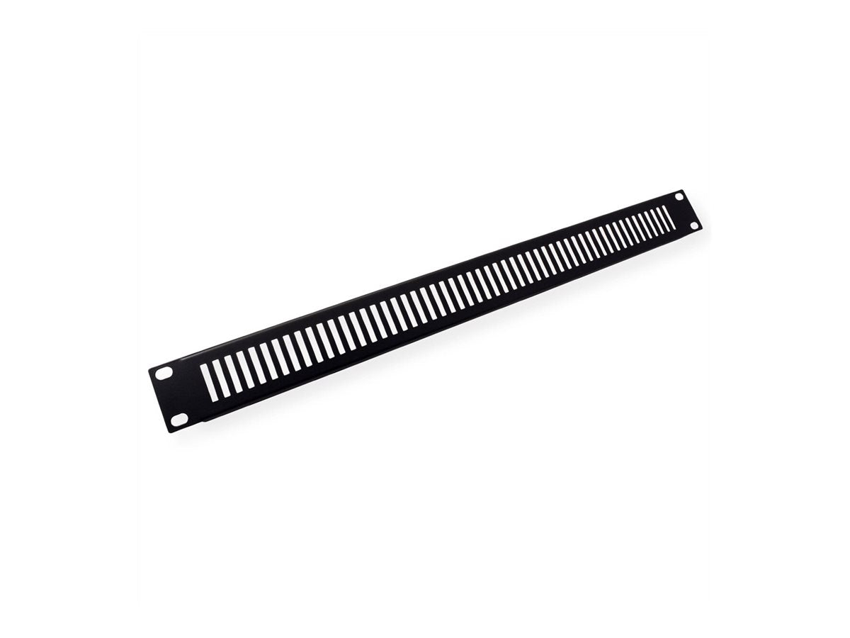 VALUE 48,26cm 19Zoll-Beluftungs-Frontplatte 1 HE Verpackung