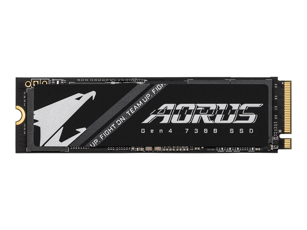 GIGABYTE AORUS Gen4 7300 SSD 2TB Vorderansicht