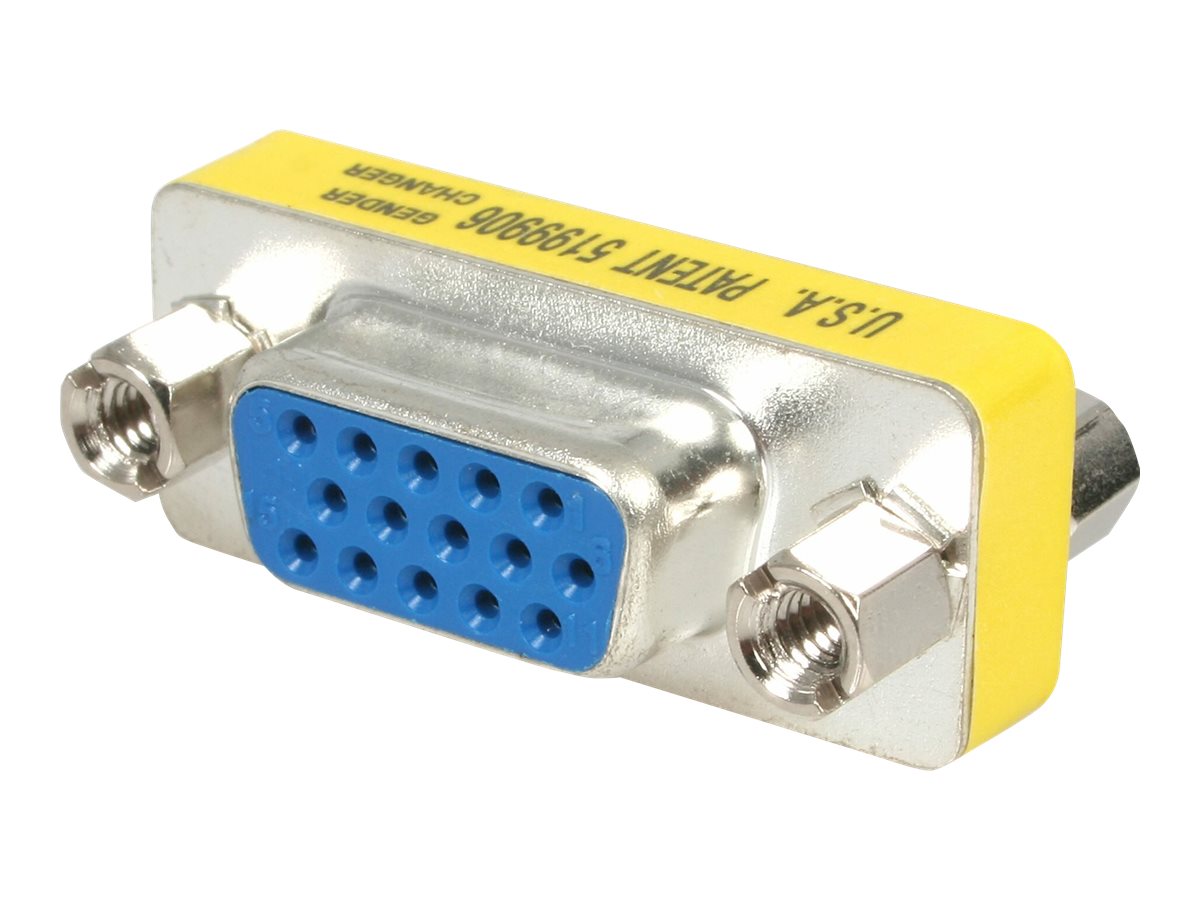 STARTECH.COM Slimline VGA HD15 Gender Changer F/F Vorderansicht
