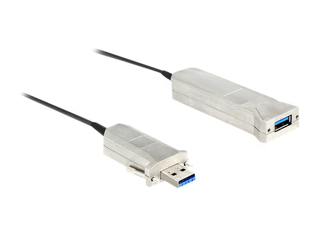 DELOCK Kabel USB 3.0-A Stecker > Buchse Aktives Optisches Kabel 20 m - Verpackung