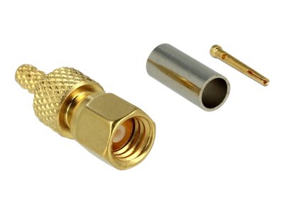DELOCK SMC Stecker zum Crimpen RG-179 / RG-187 - Vorderansicht