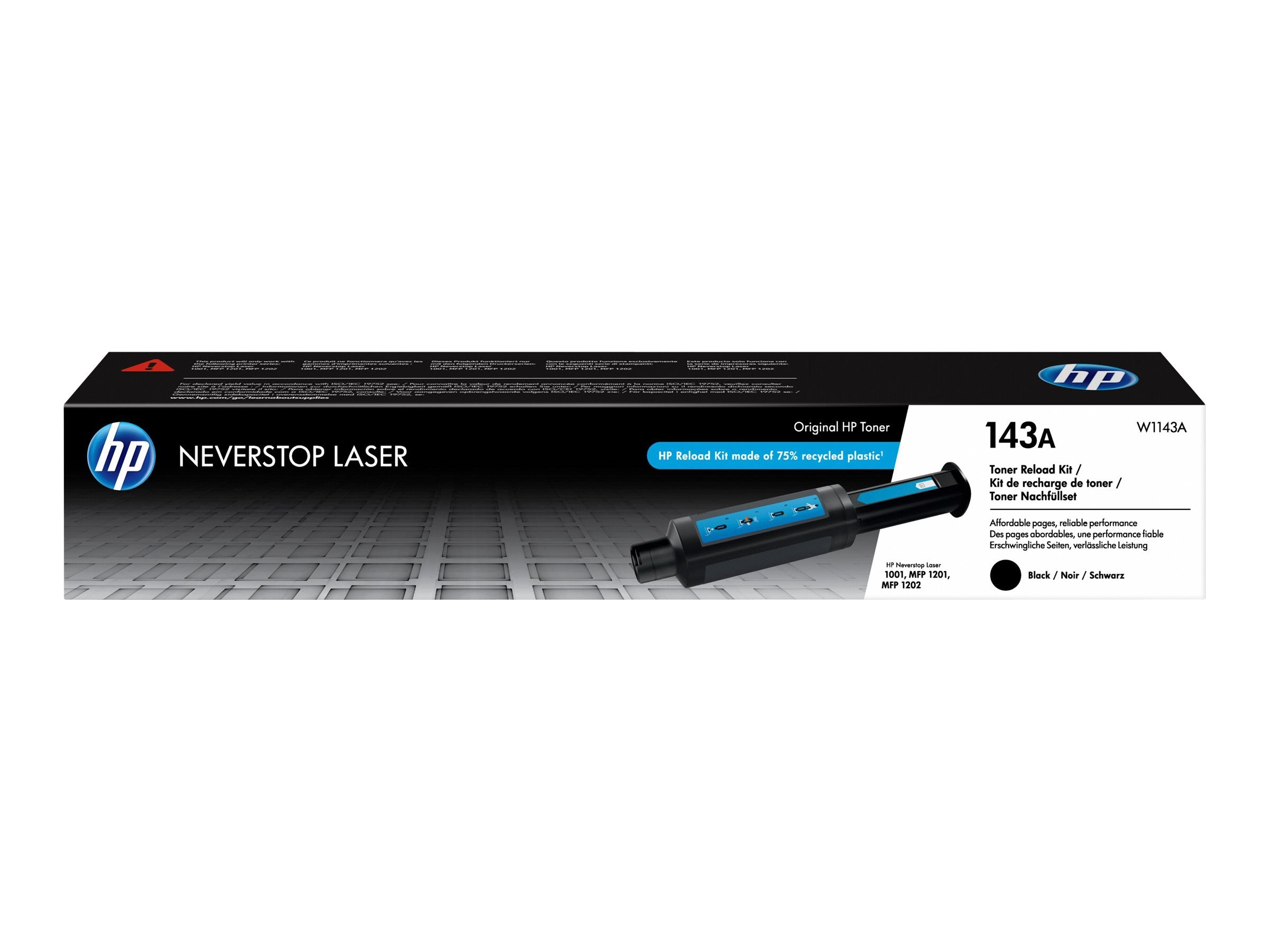 HP 143A Neverstop Toner Reload Kit Vorderansicht
