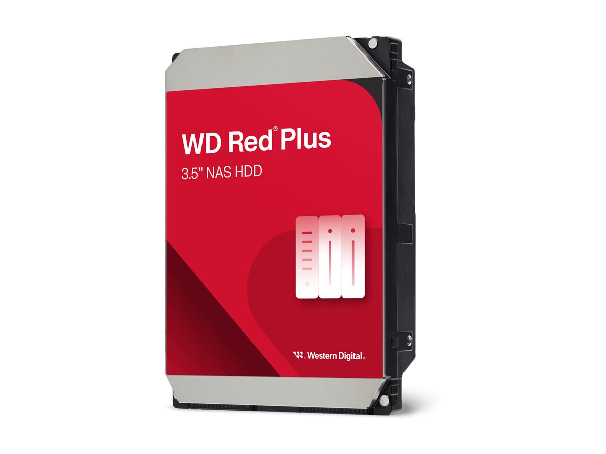 WD Red Plus 4TB SATA 6Gb/s 3,5 Zoll HDD Verpackung