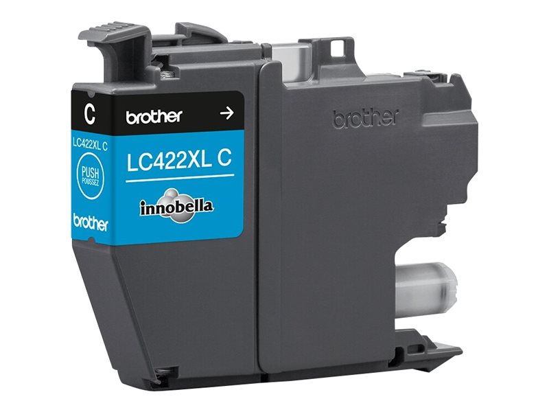 BROTHER LC422XLC HY Tintenpatrone Seitenansicht