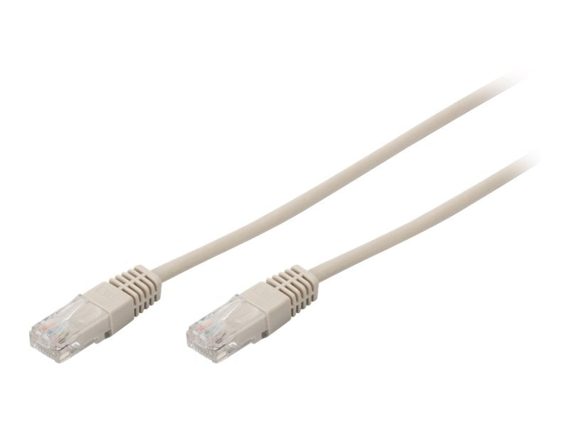 DIGITUS CAT 5e U-UTP Patchkabel Cu PVC AWG 26/7 0,25 m Grau - Vorderansicht