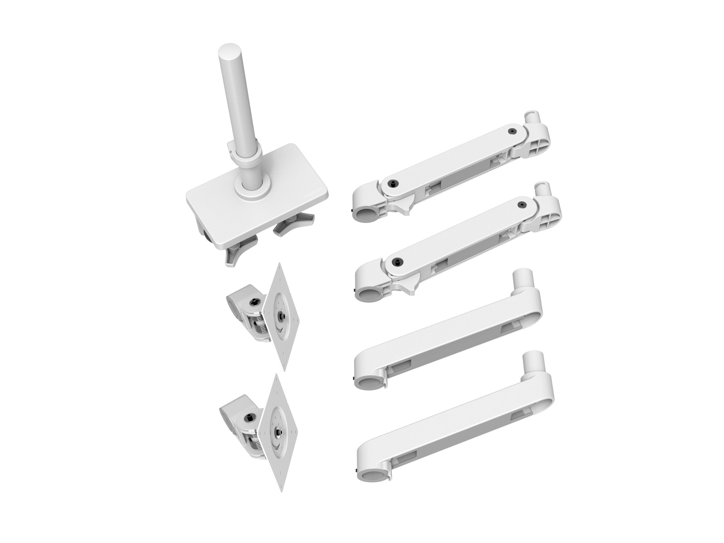Seitenansicht des ERGOTRON LX Pro Monitor Arms Dual Stacking